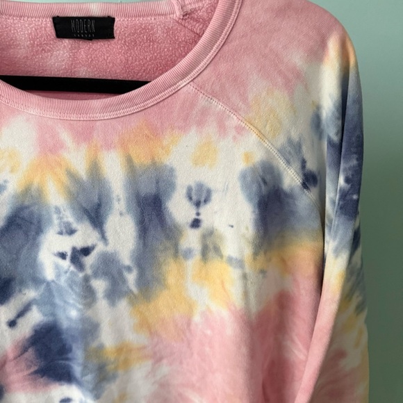 Modern Canvas Womens Tie-Dye Crewneck Sweatshirt Size XXL - Picture 2 of 7